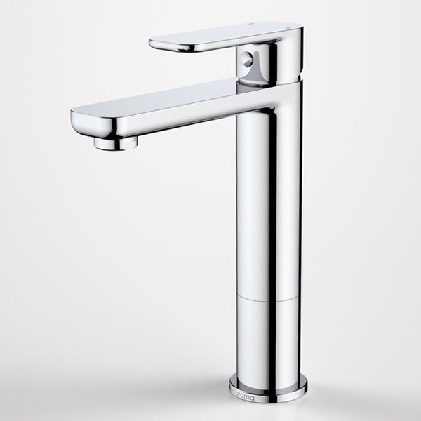 Caroma Luna Mid Lead-Free Basin Mixer Chrome - Modern Bathroom Faucet for Sink, Vanity & Powder Room (ADA Compliant)