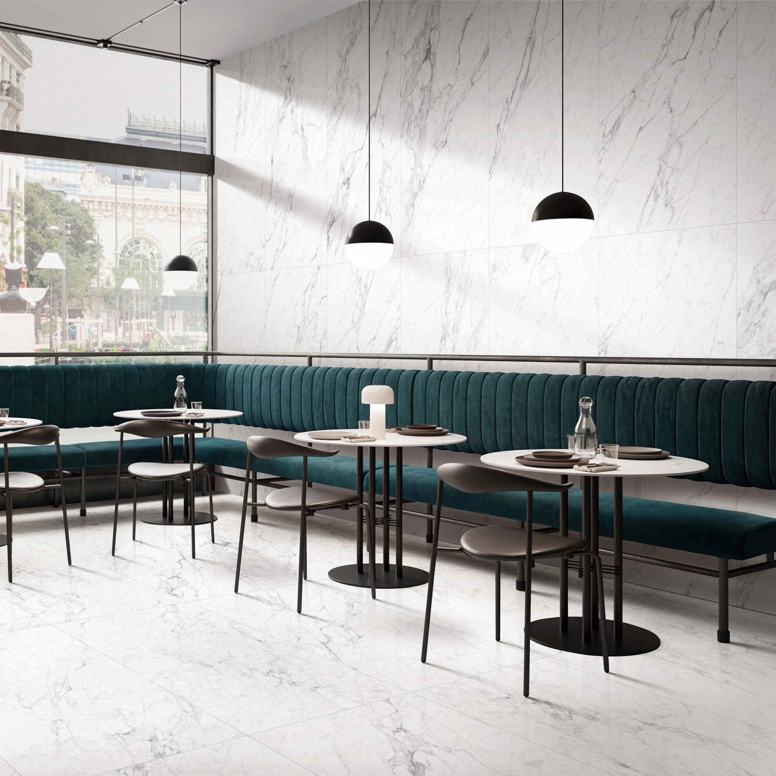 Premium Snow White Marble Slab 1500x750mm Honed Finish - Perfect for Kitchen Countertops, Bathroom Vanities & Luxury Flooring