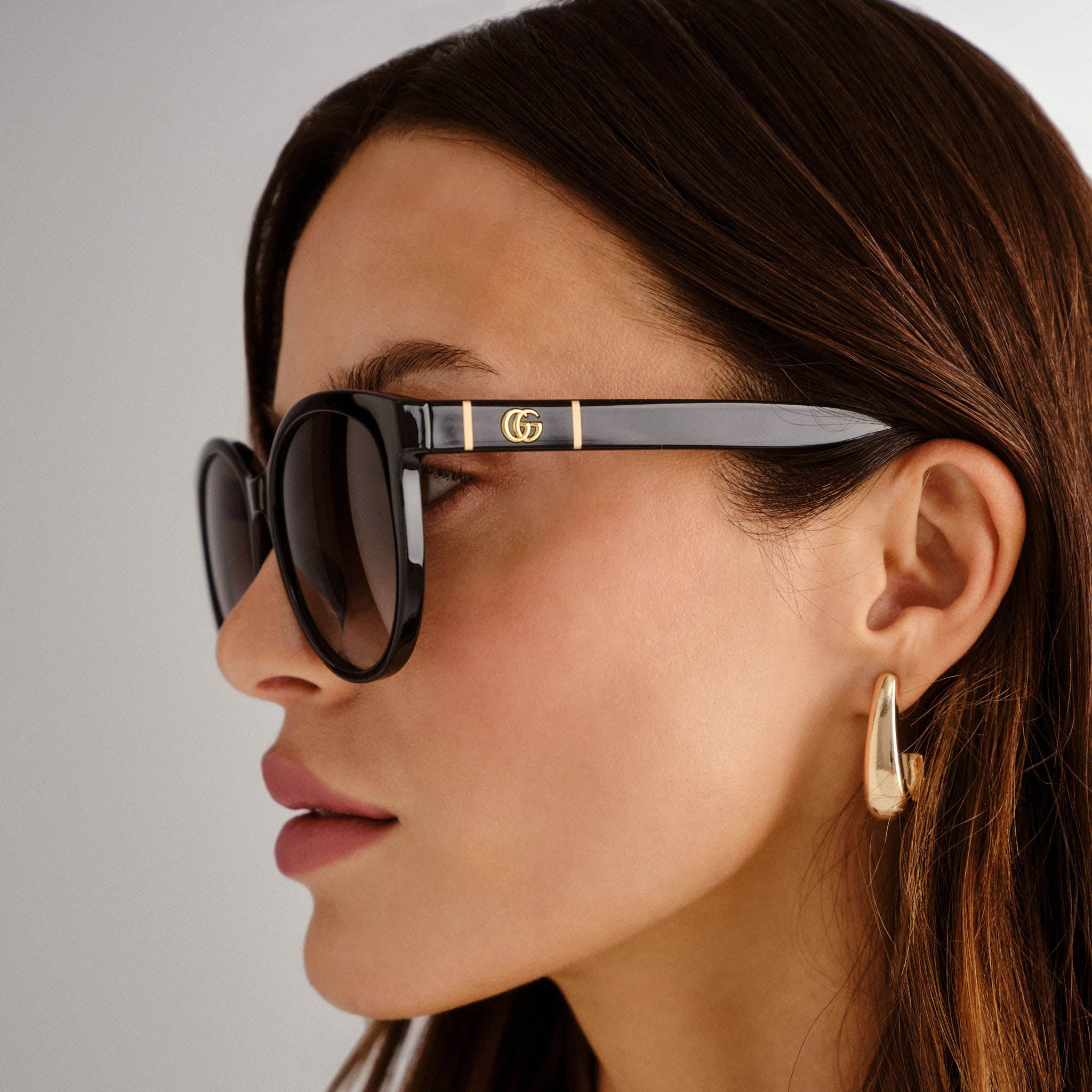 Gucci GG0636SK Marmont Black Sunglasses for Women - Stylish UV Protection Shades for Outdoor, Beach & Driving