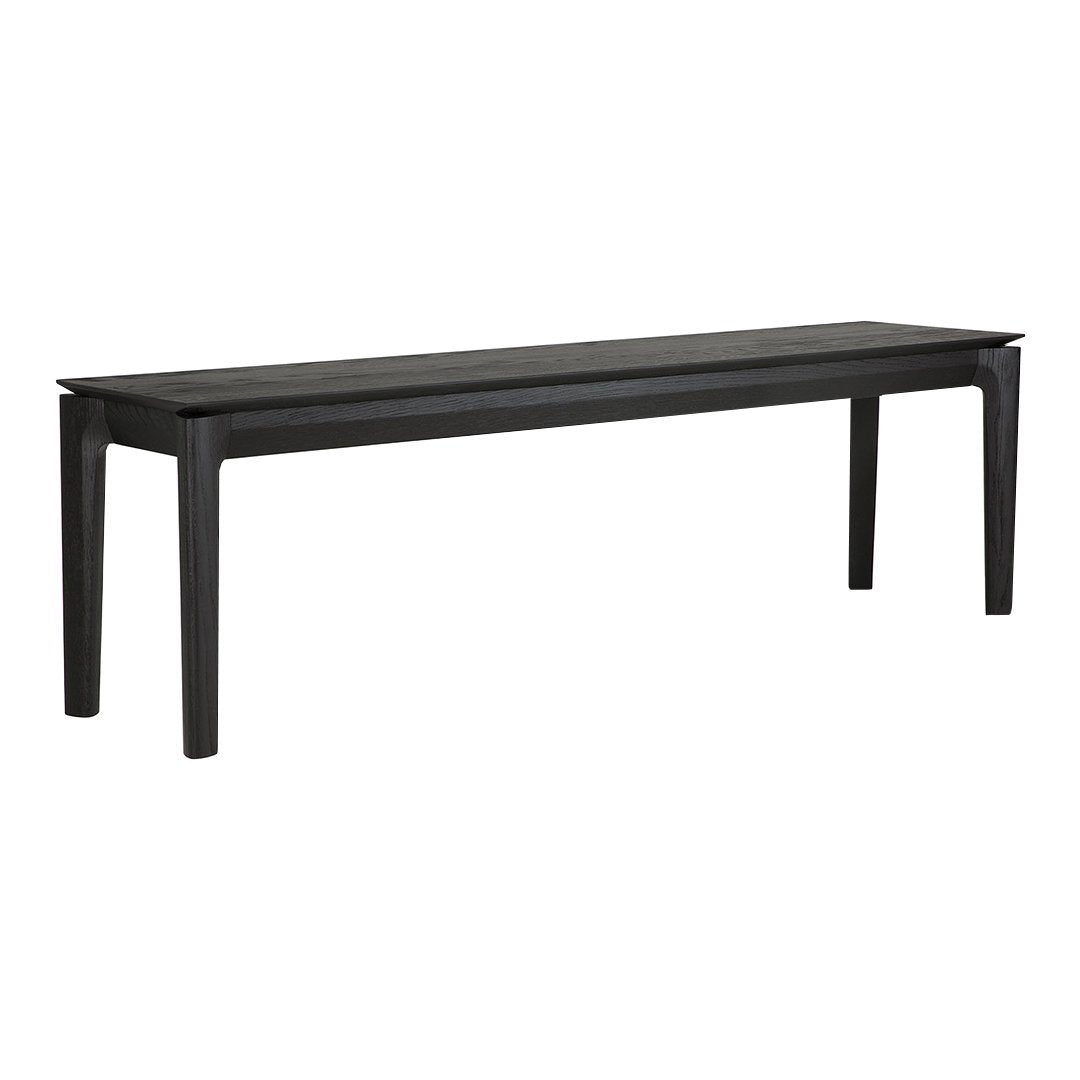 Alain Van Havre Bok Bench by Ethnicraft - Modern Wooden Storage Bench with Handcrafted Design - Perfect for Entryway, Living Room, or Bedroom Storage
