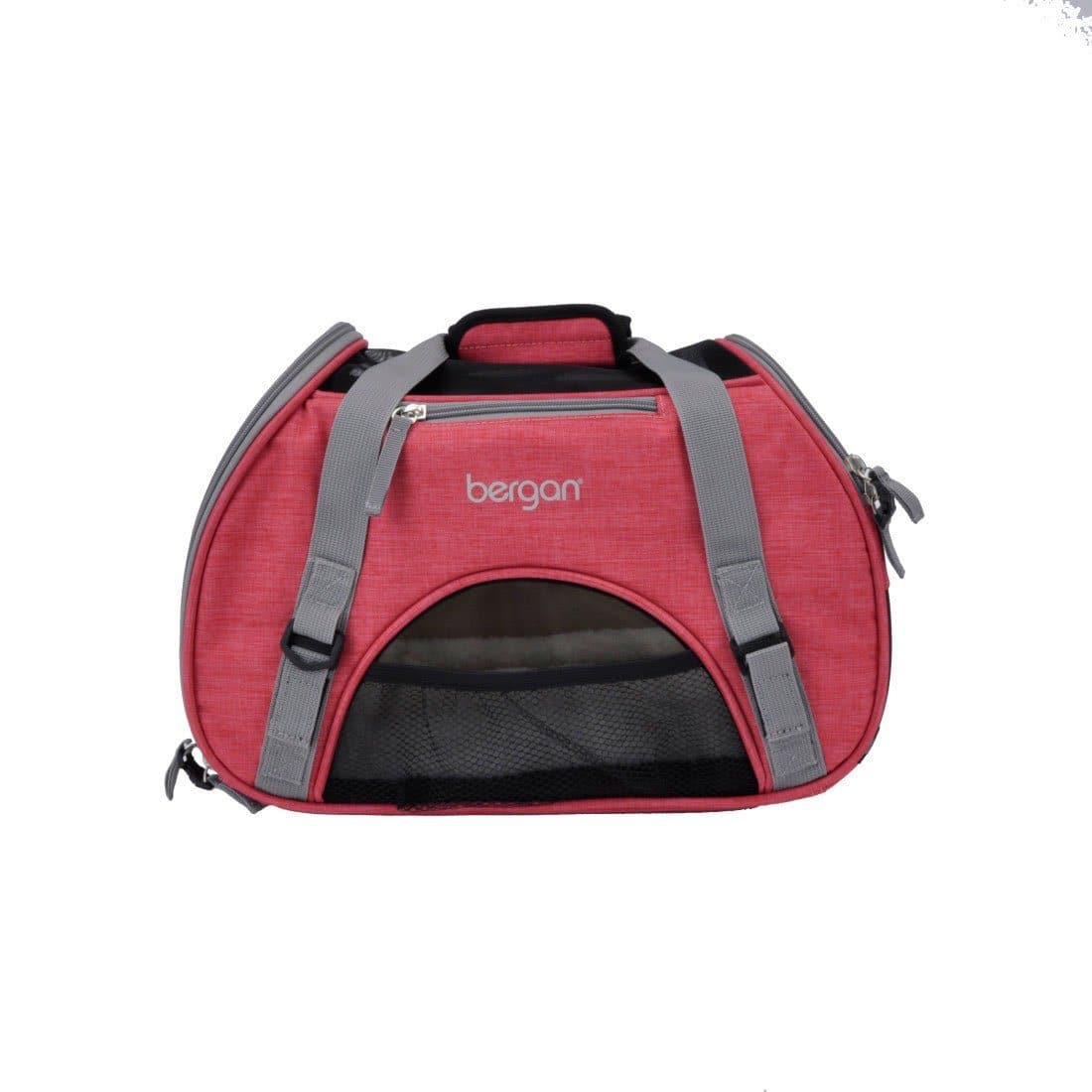 Bergen® Comfort Carrier - Soft & Stylish Pet Carrier in Pink for Small Dogs & Cats | Perfect for Travel, Vet Visits & Outdoor Adventures