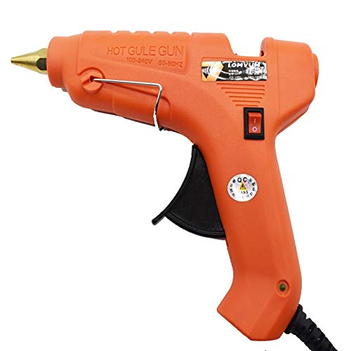 High-Temp Electric Silicone Hot Melt Glue Gun - DIY Crafting, Home Repairs & Woodworking - 30W/80W/100W/150W Adjustable Temperature Glue Gun for Quick Fixes, Jewelry Making & Scrapbooking