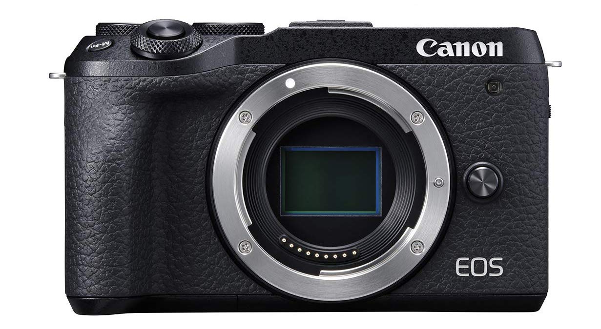Canon EOS M6 Mark II Mirrorless Camera Body - 32.5MP APS-C CMOS Sensor, 4K Video, Dual Pixel AF, Wi-Fi & Bluetooth - Perfect for Vlogging, Travel & Content Creation