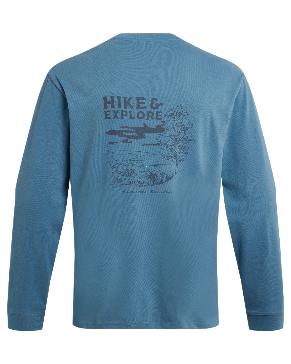 Craghoppers Men's National Trust Limestone Hiking Shirt - Lightweight Quick-Dry Outdoor Travel Top for Camping & Adventure