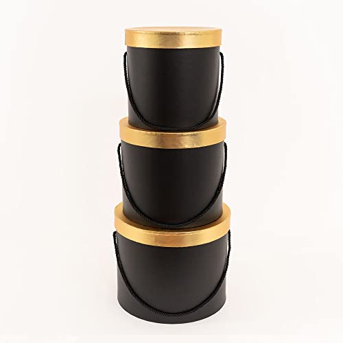 Black with Gold Lid