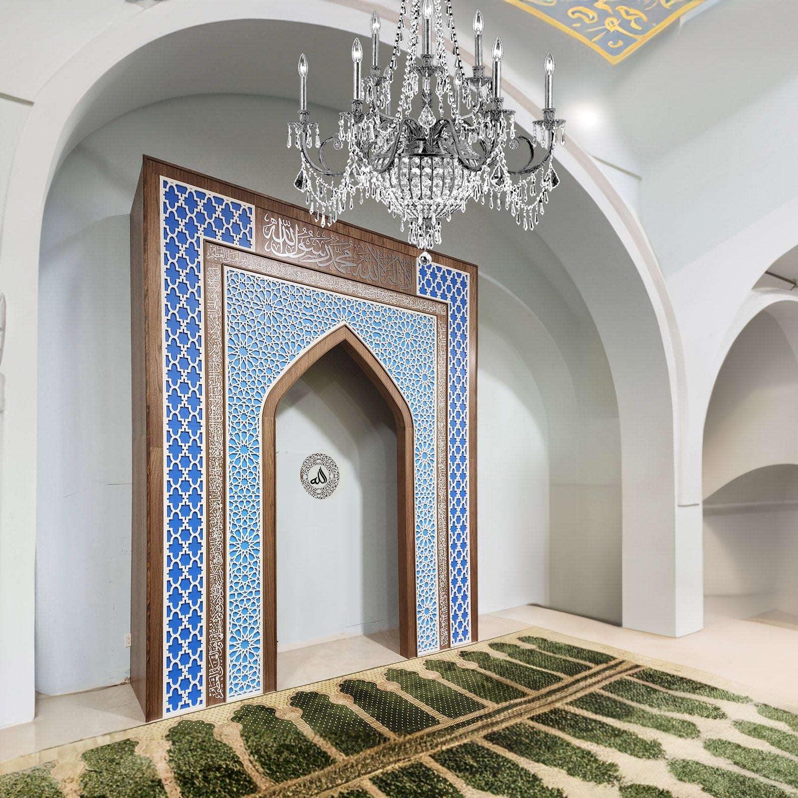 Handcrafted Moroccan Arch Panel Room Divider - Customizable Privacy Screen for Living Room, Bedroom & Office Decor