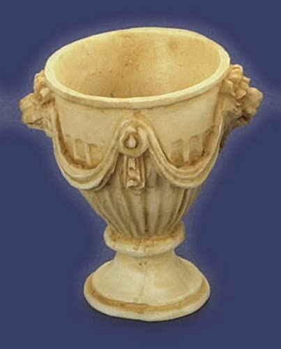 Miniature Tan Urns for Dollhouse - DIY Crafts & Decor