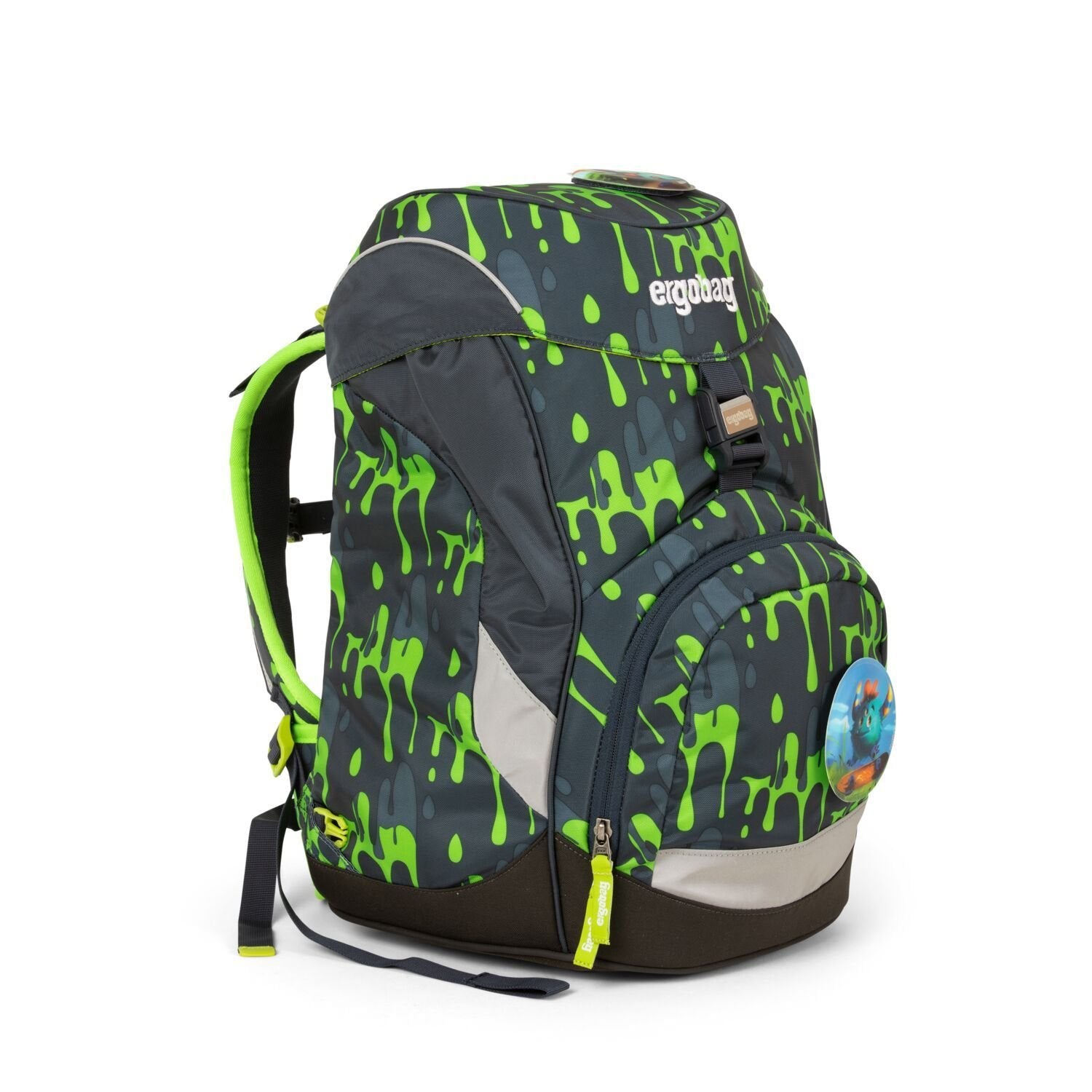 Ergobag Prime School Backpack for Kids - Lightweight, Durable & Ergonomic Design - Perfect for School, Travel & Daily Use - GlibbBear Collection