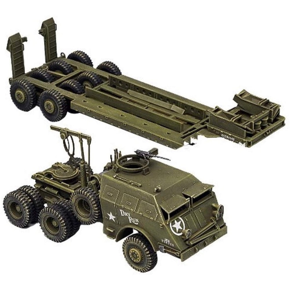 1/72 Scale M26 Dragon Wagon Military Vehicle Model Kit - Academy 13409 - Perfect for Collectors, Wargaming & Historical Dioramas