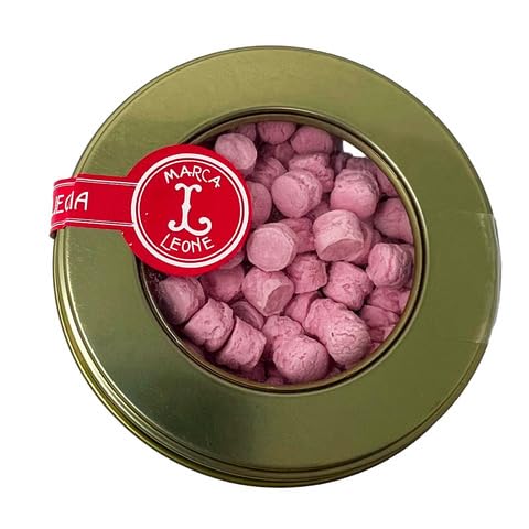 Cherry Flavored Hard Candy - Elegant Tin Box 60g, Perfect for Gifts, Parties & Home Decor