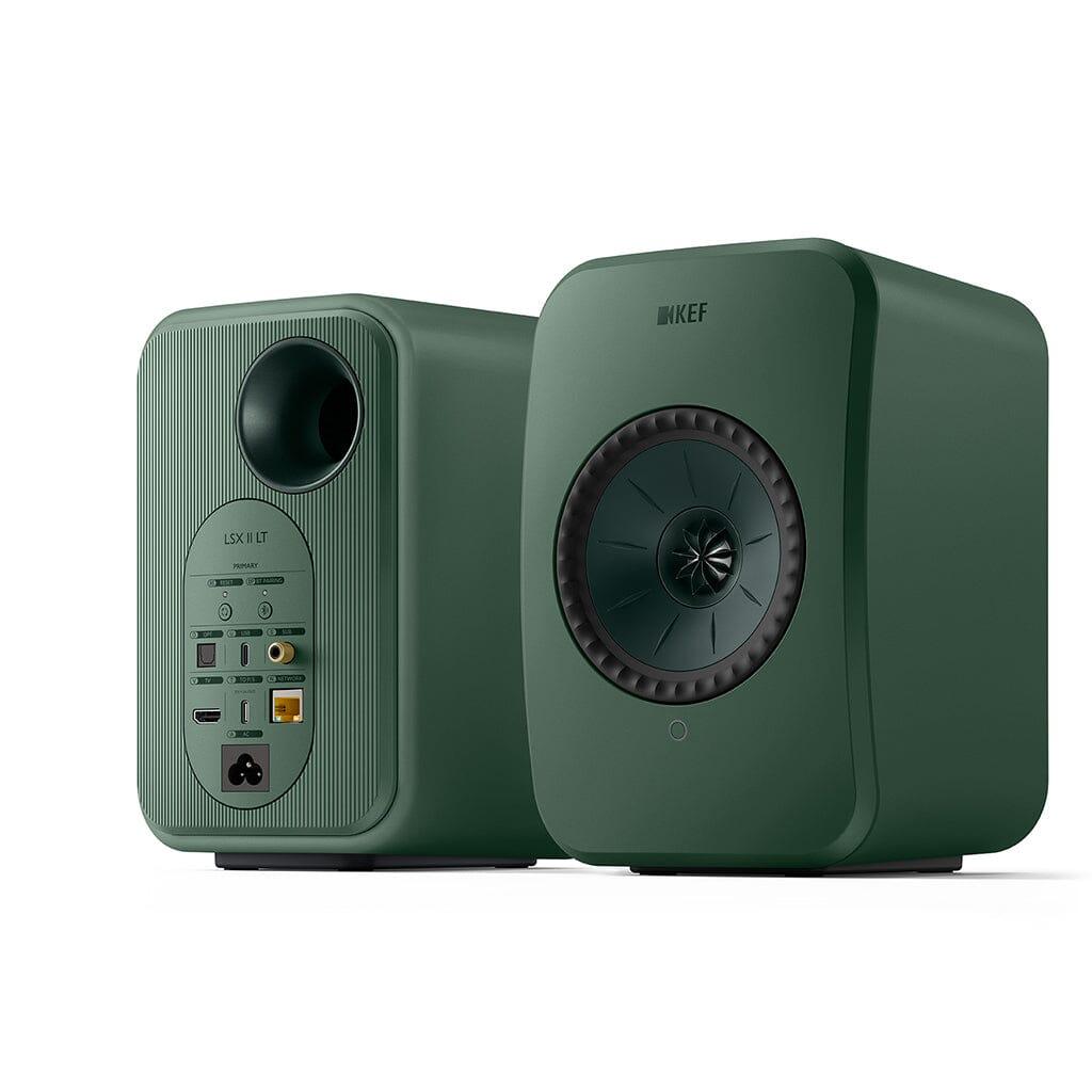 KEF LSXII LT Wireless Bookshelf Speakers - Hi-Fi Audio System for Home Theater, Music Streaming & Gaming | Compact Design with Bluetooth & WiFi Connectivity