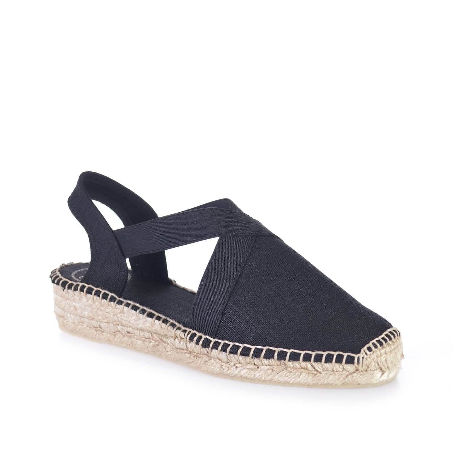 Women's Plain Linen Wedge Espadrille Sandals - Comfortable Summer Casual Shoes for Beach, Vacation & Everyday Wear | Verona Collection