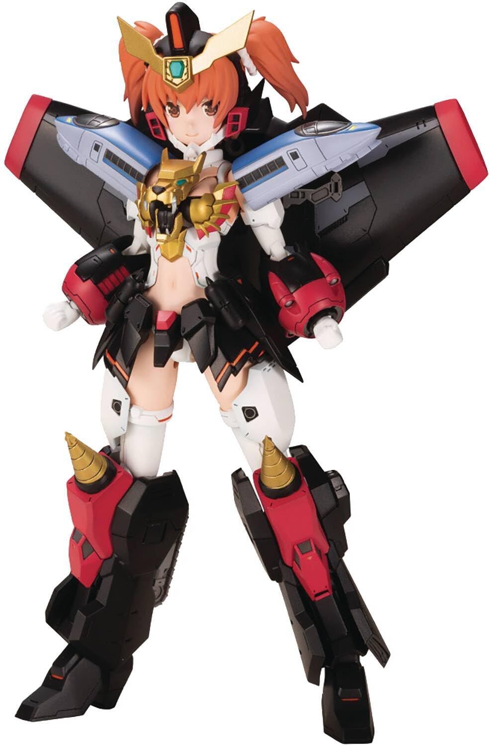 Kotobukiya The King of Braves GaoGaiGar: Crossframe Girl GaoGaiGar Plastic Model Kit - Anime Action Figure for Collectors & Display