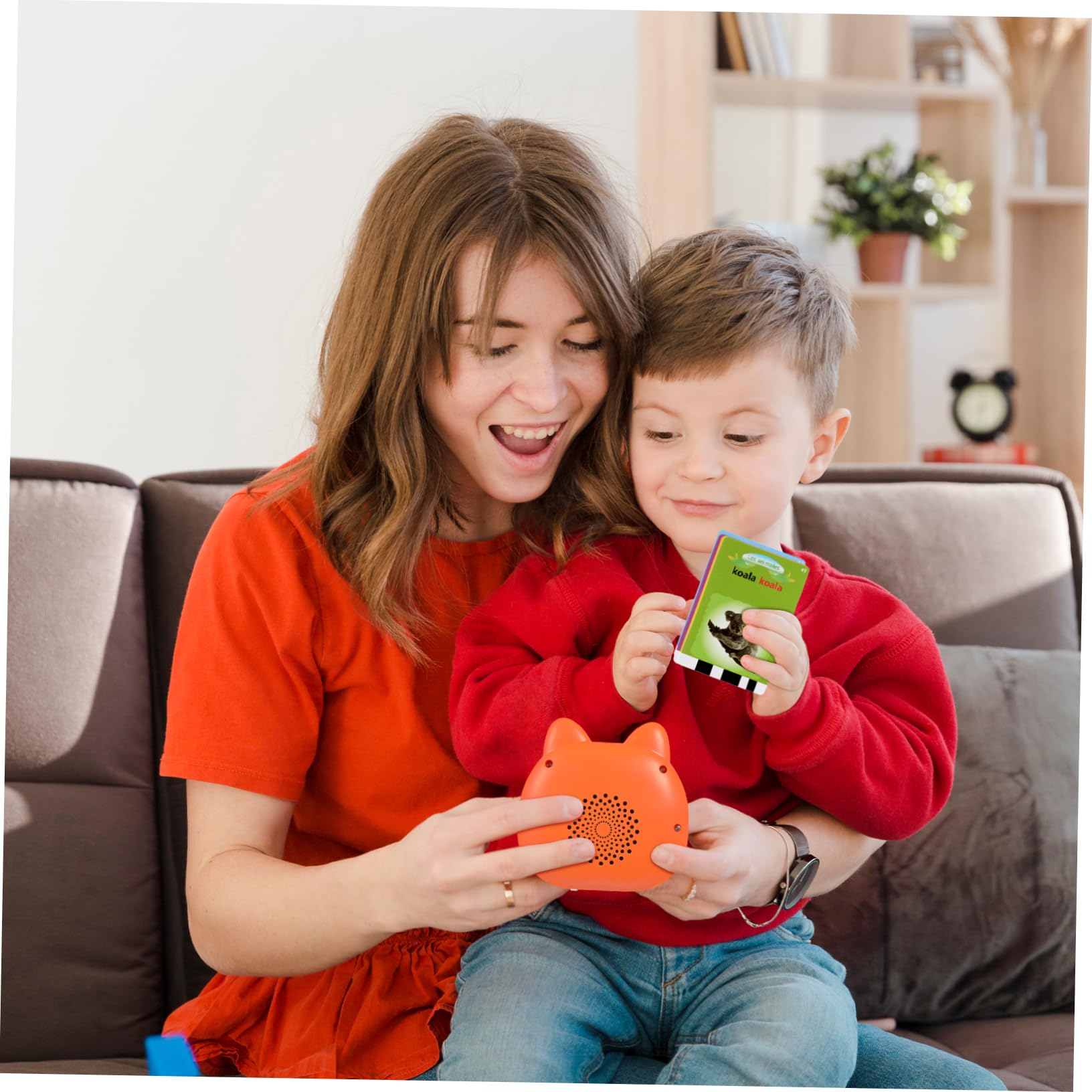 Phenofice Kids Educational Learning Machine - Interactive Speech Toy with Flash Cards for Children | Perfect for Home Learning & Classroom Activities