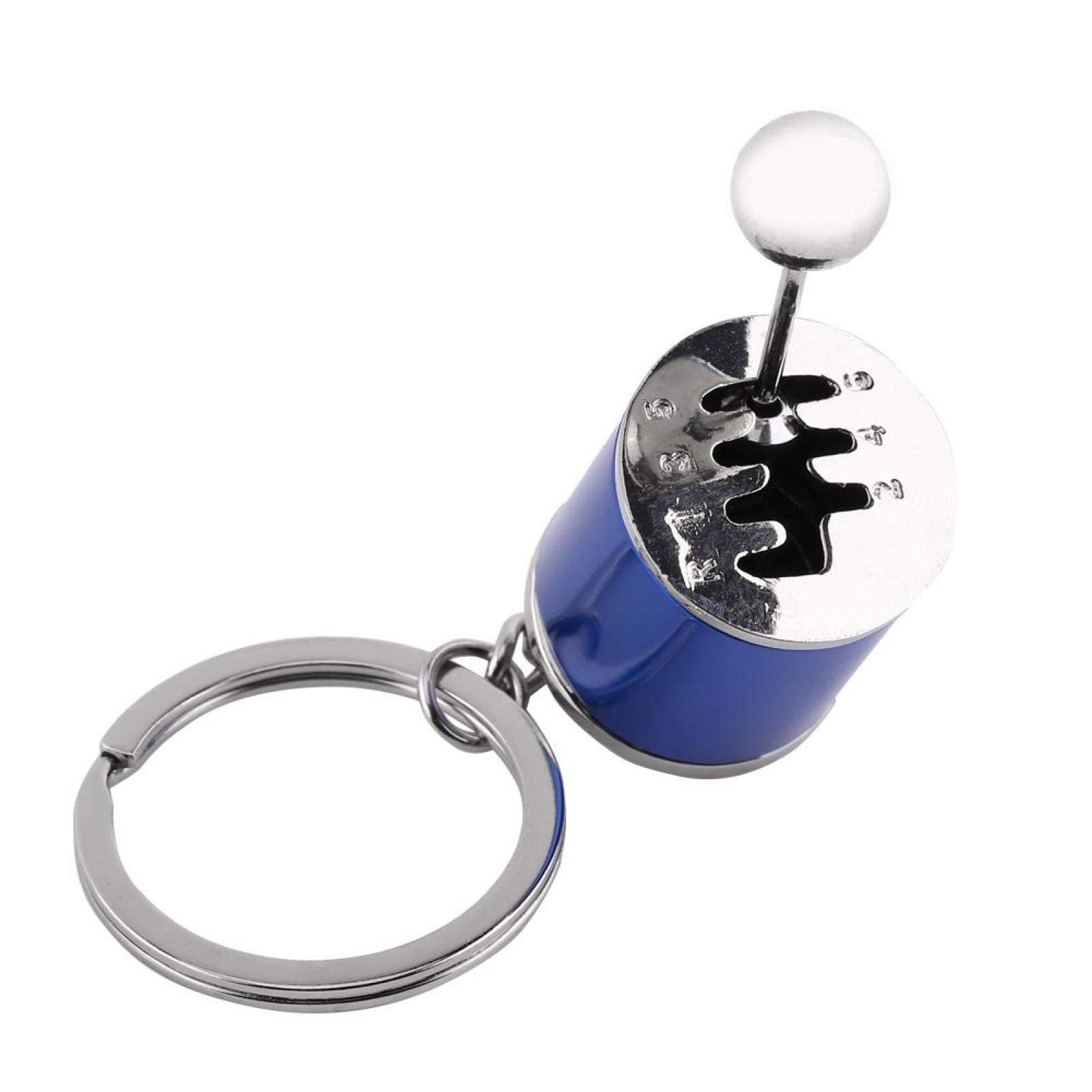 Tyenaza Car Gear Shift Keychain - Metal Alloy Keyring with Creative Auto Shifter Design - Perfect for Car Enthusiasts & Gift Giving