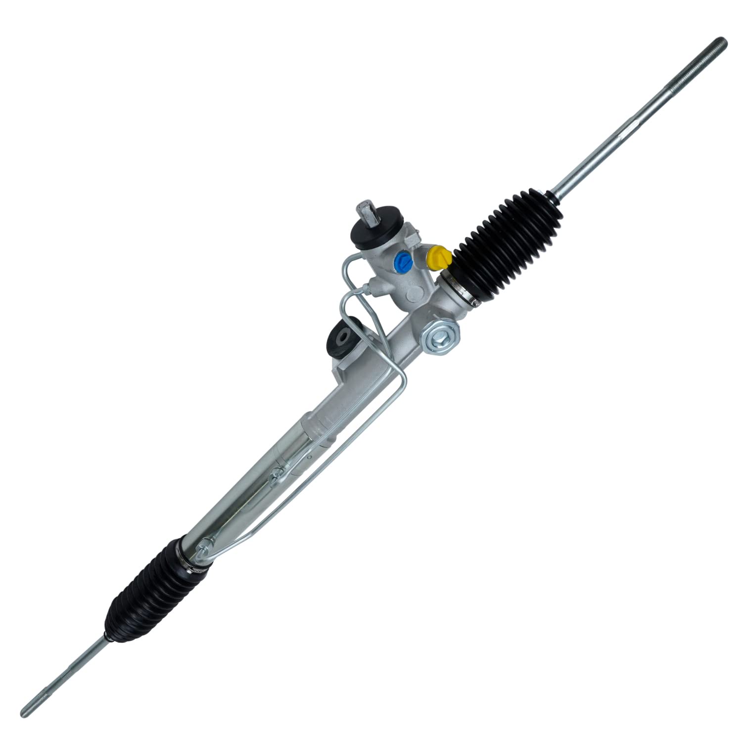 Detroit Axle Complete 3-Piece Power Steering Rack and Pinion Kit for 1984-1987 Chevrolet Corvette C4 - Includes Outer Tie Rods - Direct Replacement for 84 85 86 87 Models - Perfect for Restoration & Performance Upgrades