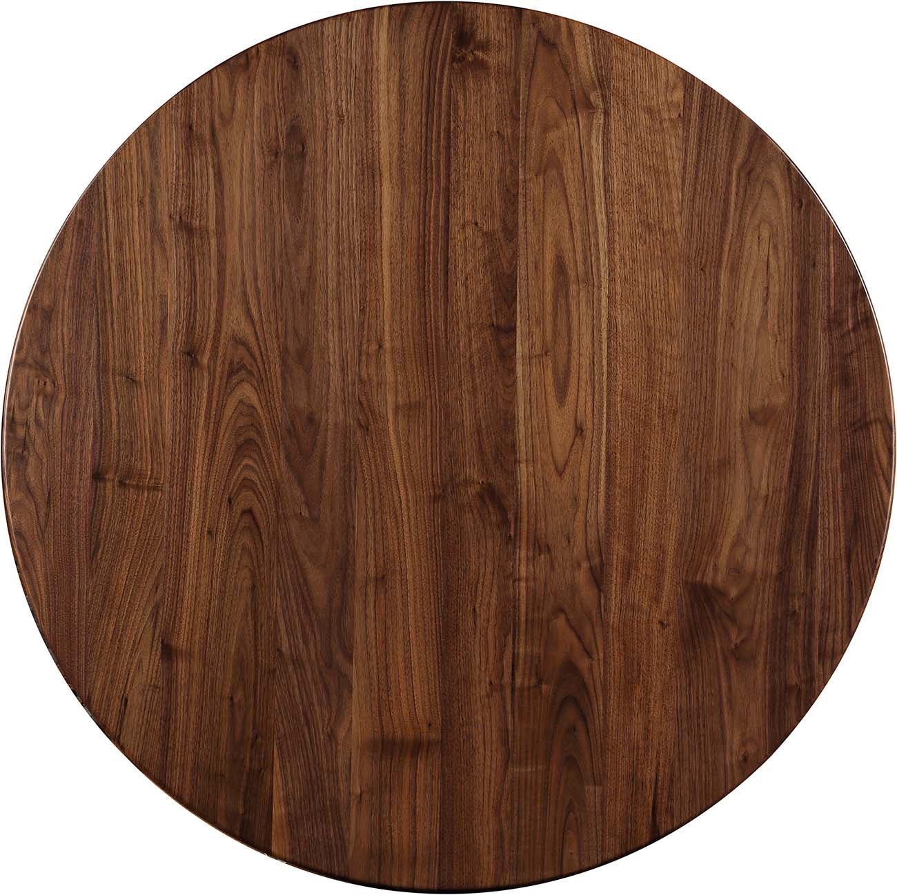 Walnut Grove Round Cocktail Table - 36 Inch Modern Wood Coffee Table for Living Room, Bar & Lounge - Perfect for Entertaining & Home Decor
