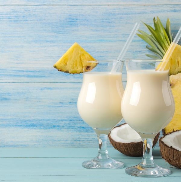 Pinia Colada Lip Balm - Sweetened Flavor Coconut Pineapple Moisturizing Lip Care for Dry Lips - Perfect for Summer, Beach Trips & Tropical Vacations