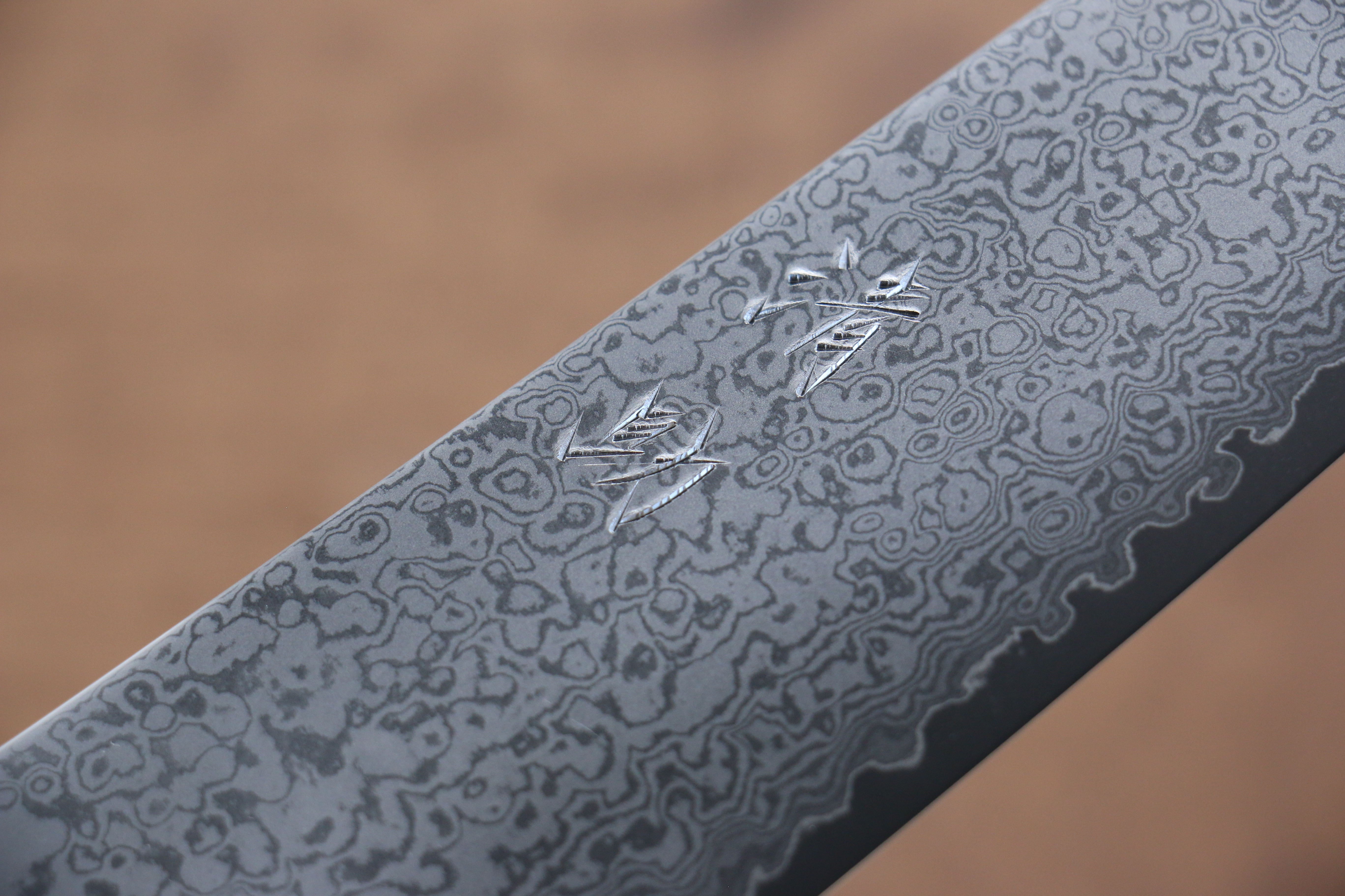 Premium Seisuke VG10 33-Layer Damascus Kiritsuke Gyuto Knife 210mm - Gray Pakka Wood Handle - Japanese Chef Knife for Sushi, Sashimi & Precision Cutting
