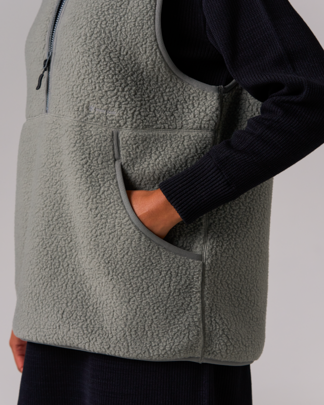 Thermal Boa Fleece Vest for Men & Women - Lightweight Warm Winter Jacket for Outdoor Hiking, Camping & Casual Wear