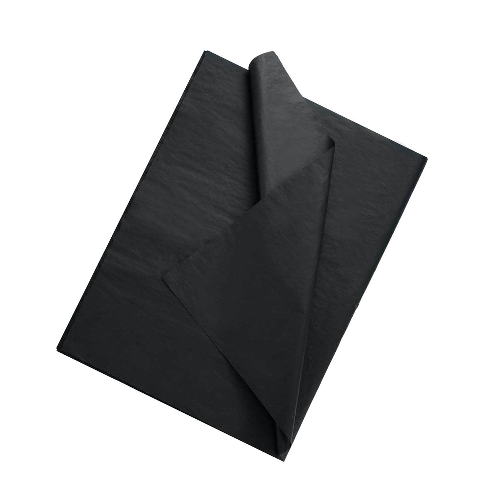 Premium Black Tissue Wrapping Paper 20x28 Inches (10 Sheets) - Gift Wrap for Flowers, Bags, DIY Crafts, Party Favors | Perfect for Birthdays, Weddings, Baby Showers & Holiday Gifts