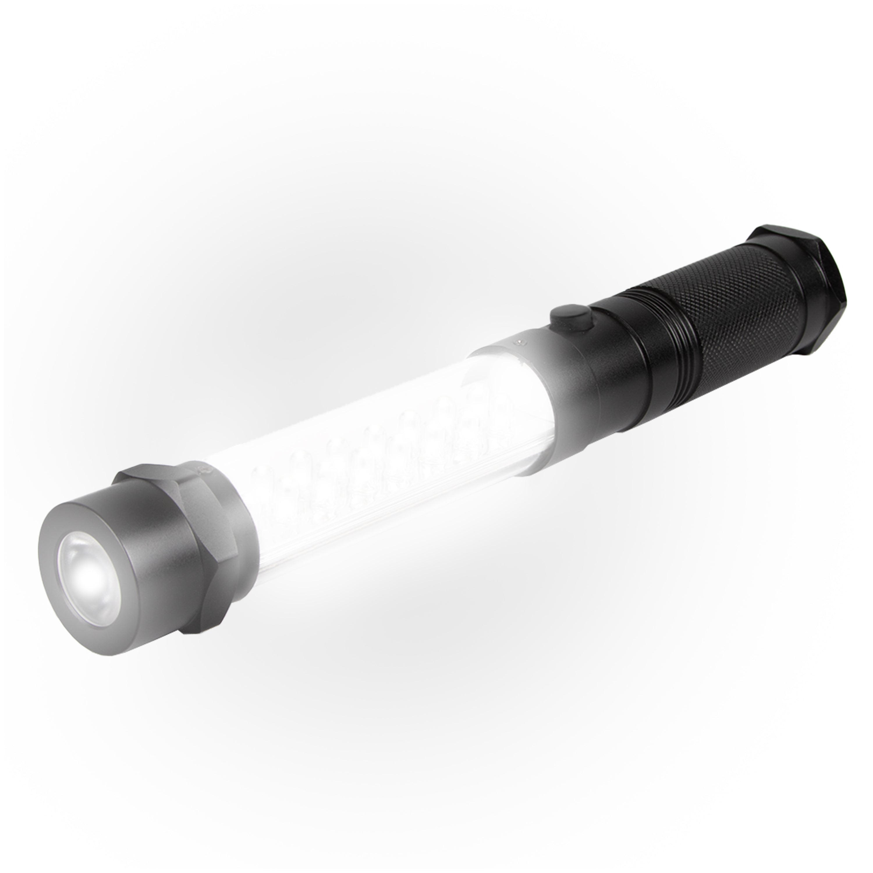 Duronic LED Flashlight RFL163AAA - Portable, Magnetic, Lightweight Torch for Camping, Hiking, DIY & Emergency Use | Water-Resistant Handheld Torch for Power Outages, Night Work & Outdoor Adventures