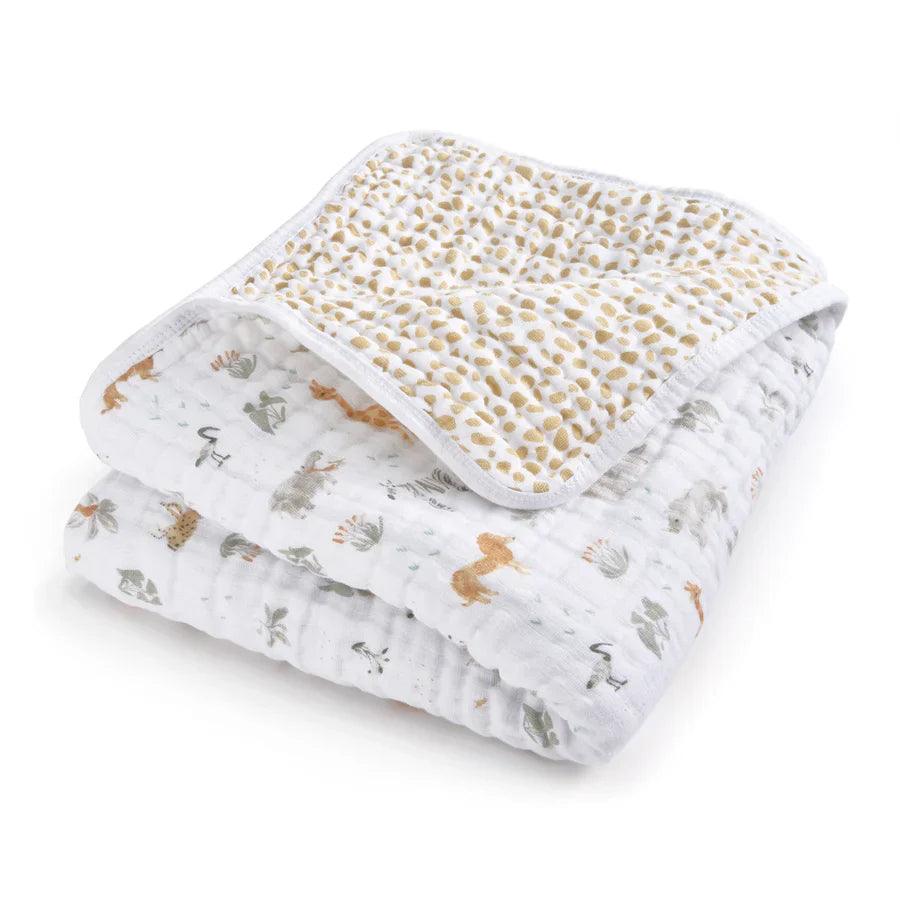 Aden & Anais Soft Baby Muslin Cotton Swaddle Blanket - Lightweight & Breathable for Newborns, Infants & Toddlers - Perfect for Swaddling, Nursing, Stroller & Car Seat Use