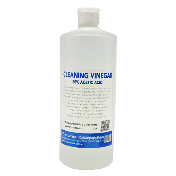 20% Acetic Acid Cleaning Vinegar - Powerful Multi-Surface Cleaner for Kitchen, Bathroom & Household Use
