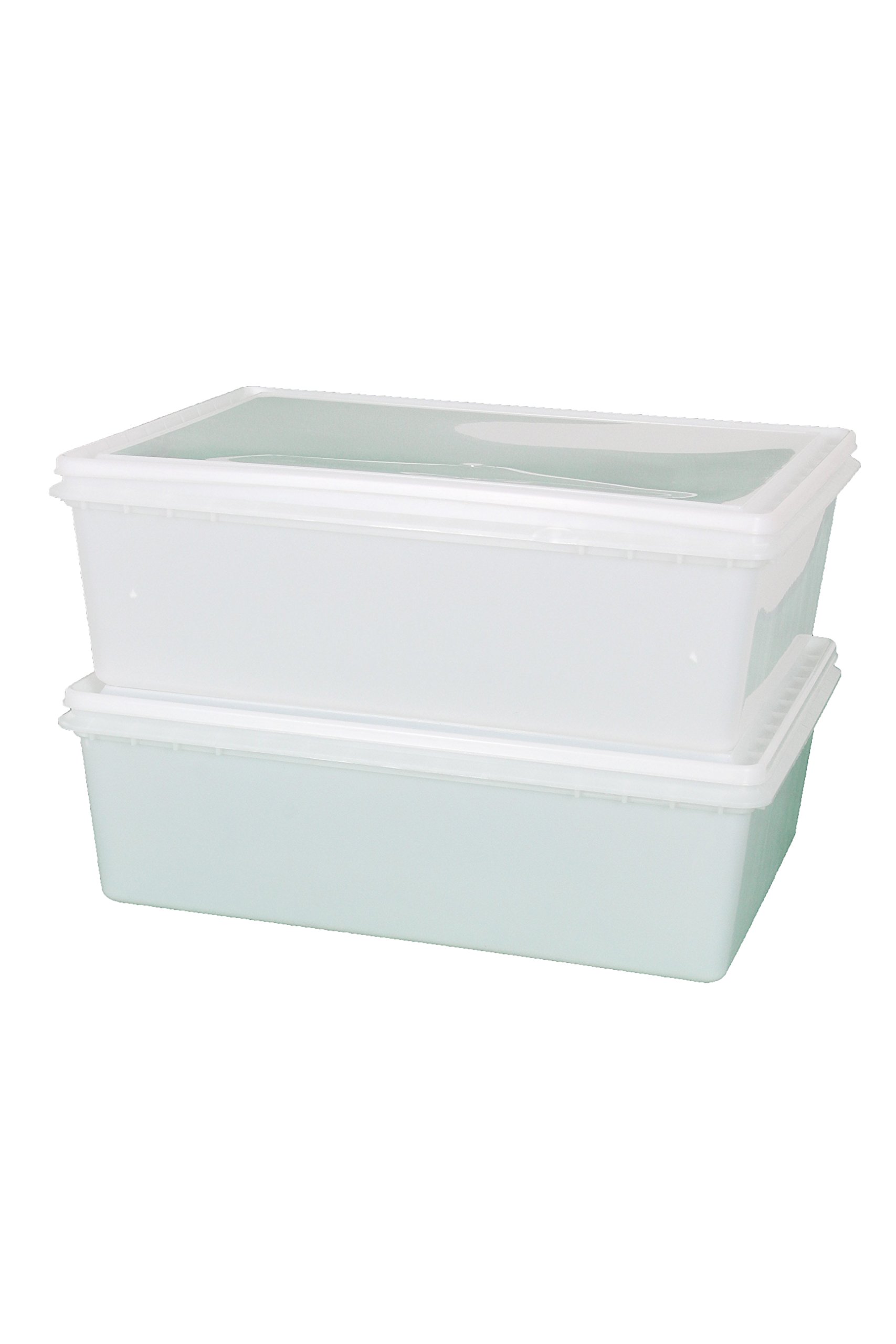10-Pack Heavy Duty 25lb Food Storage Containers with Lids - 11.5