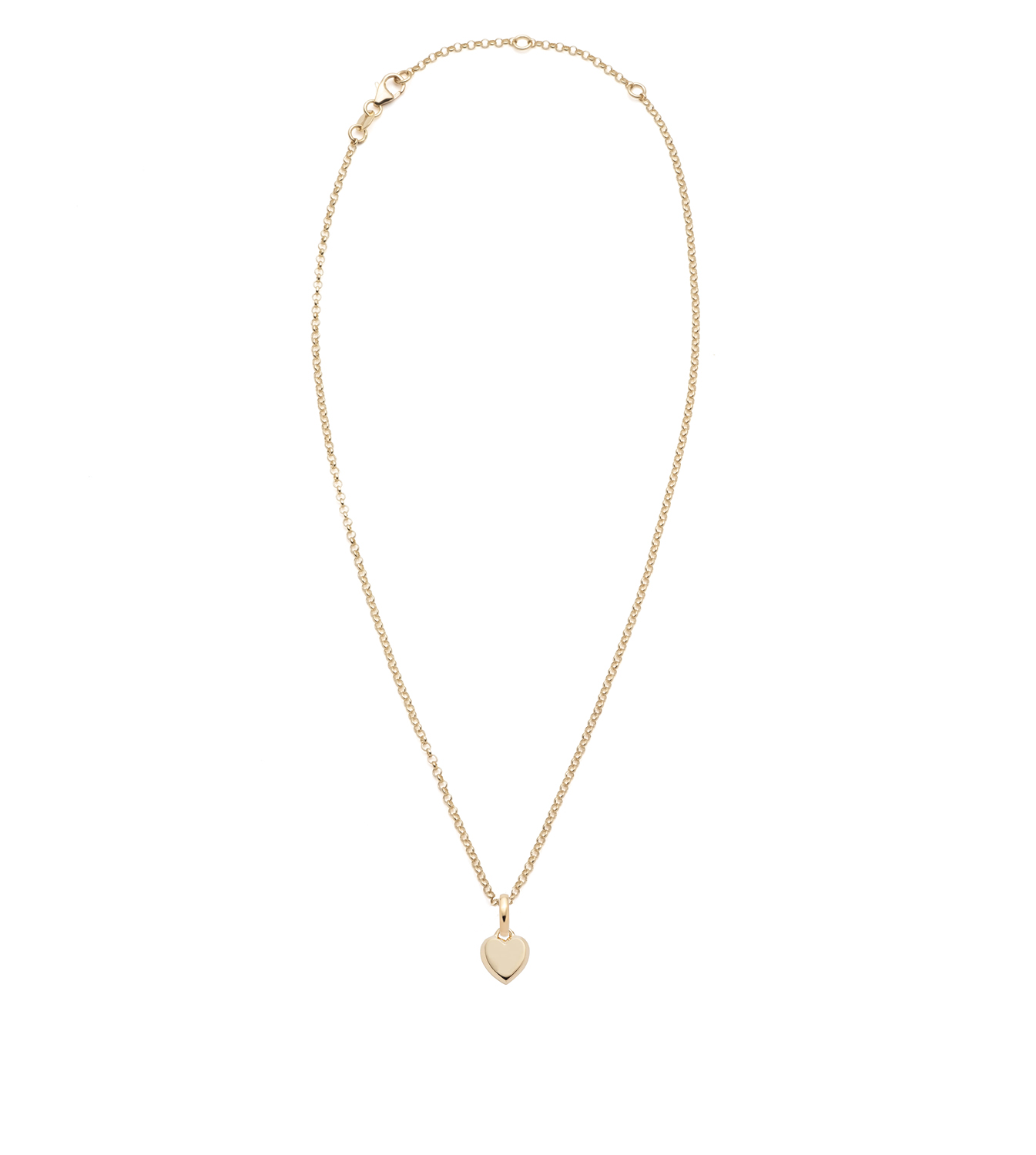 Petite Heart Ingot Love Necklace - Dainty Belcher Chain Jewelry for Women | Perfect for Valentine's Day, Anniversary Gifts & Everyday Elegance