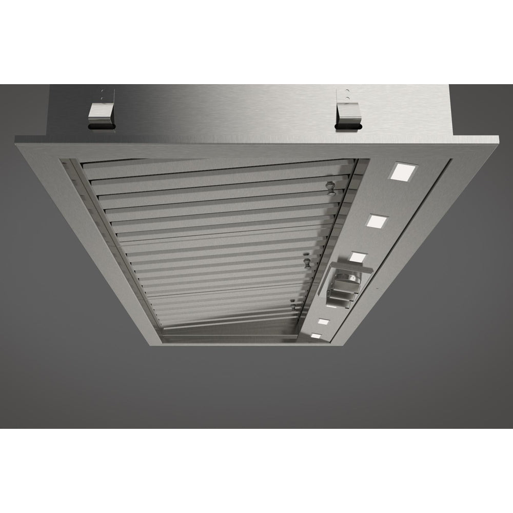 Fulgor Milano 46 Inch 600 CFM Professional Stainless Steel Range Hood Insert - F6BP46DS1 | Powerful Ventilation for Modern Kitchens & Cooking Spaces