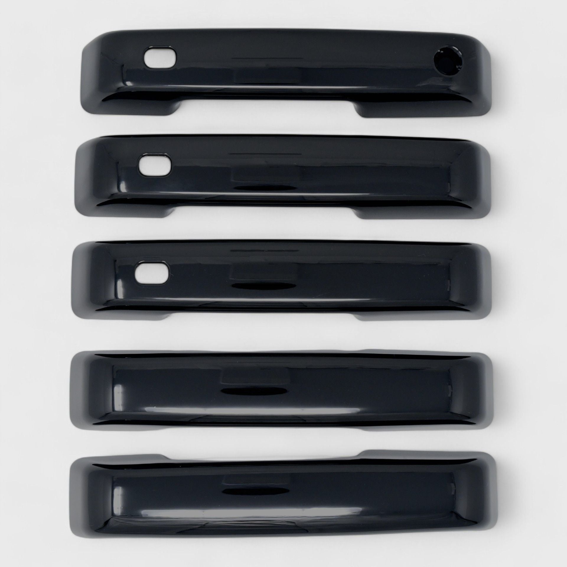 Gloss Black Chrome Delete Door Handle Cover with Smart Key - DH6329BLK | Upgrade Your Car's Exterior Style & Security for a Sleek Look