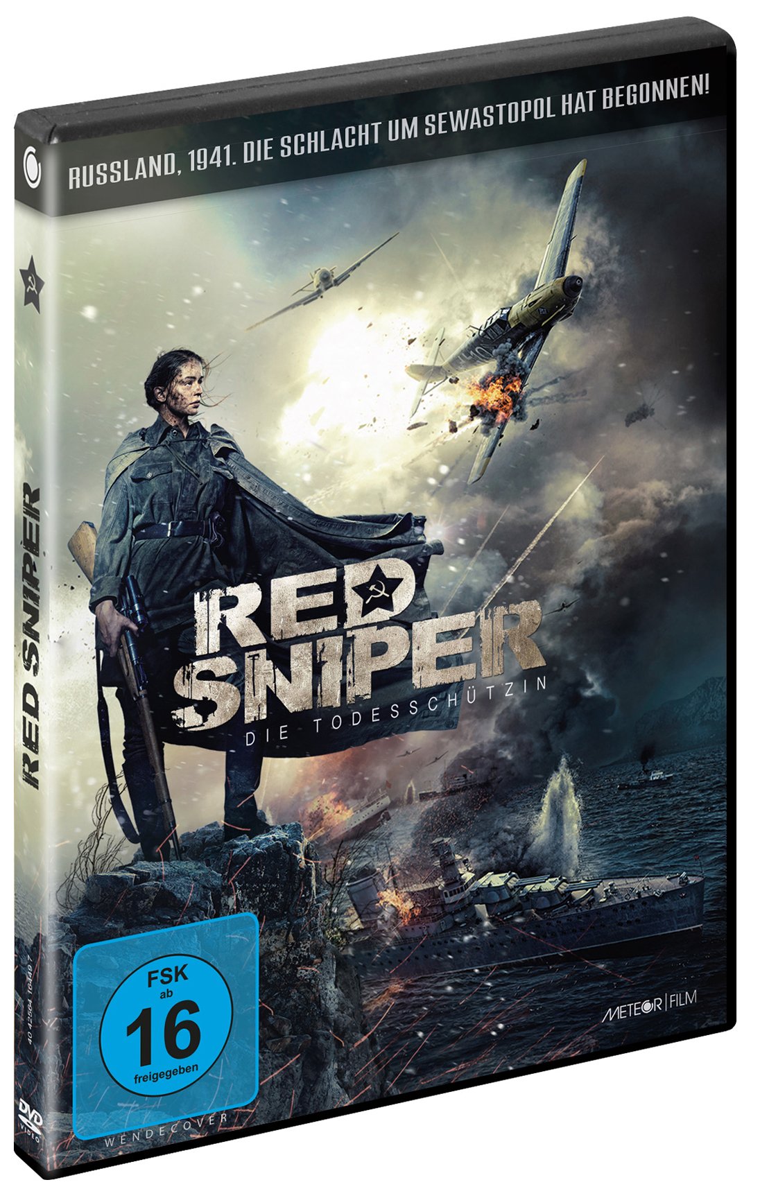 Red Sniper - The Deadly Marksman [DVD] - Action Movie for Thriller Lovers & Military Film Enthusiasts