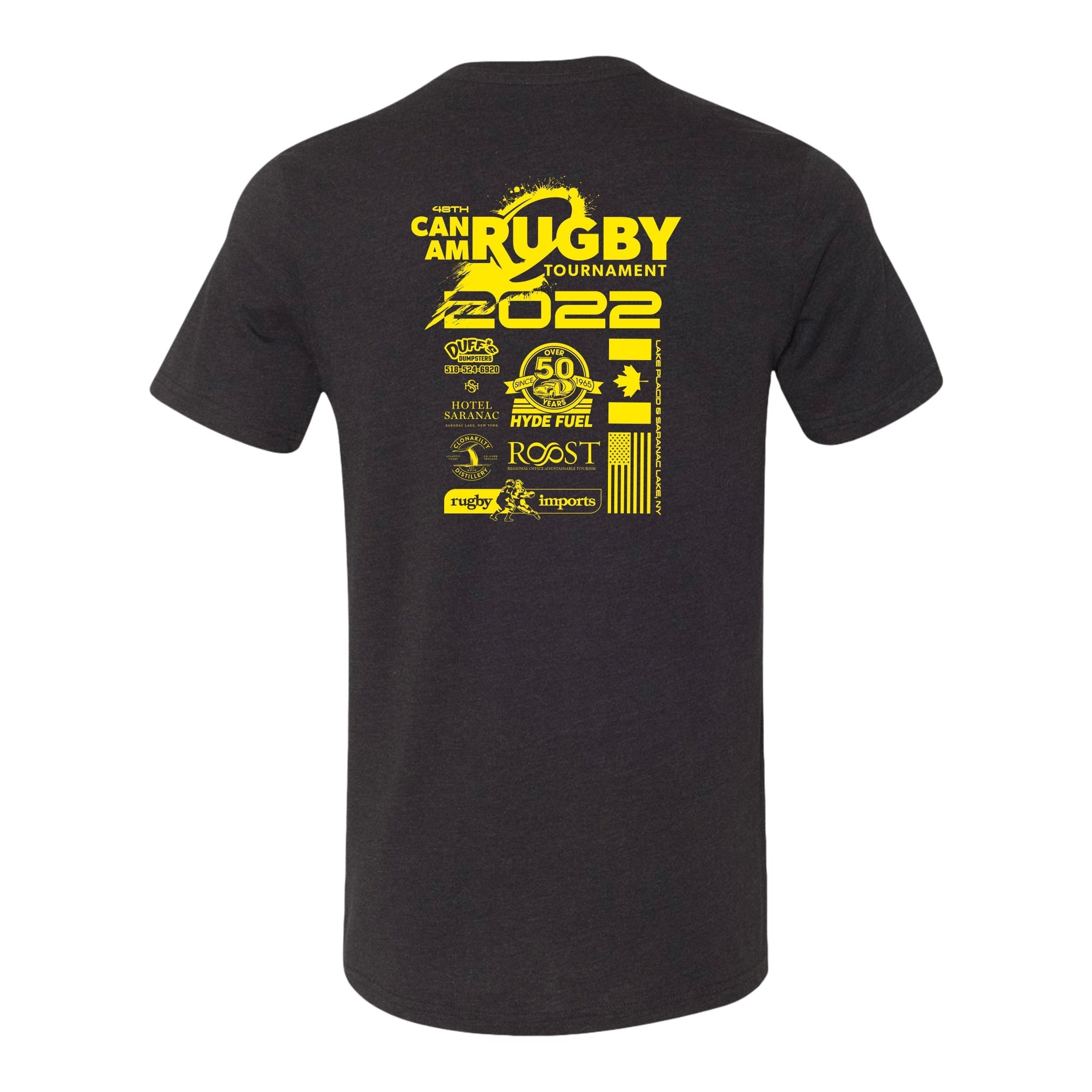 2022 Can Am Tournament T-Shirt - Men's Comfortable Cotton Tee for Sports, Casual Wear & Outdoor Activities