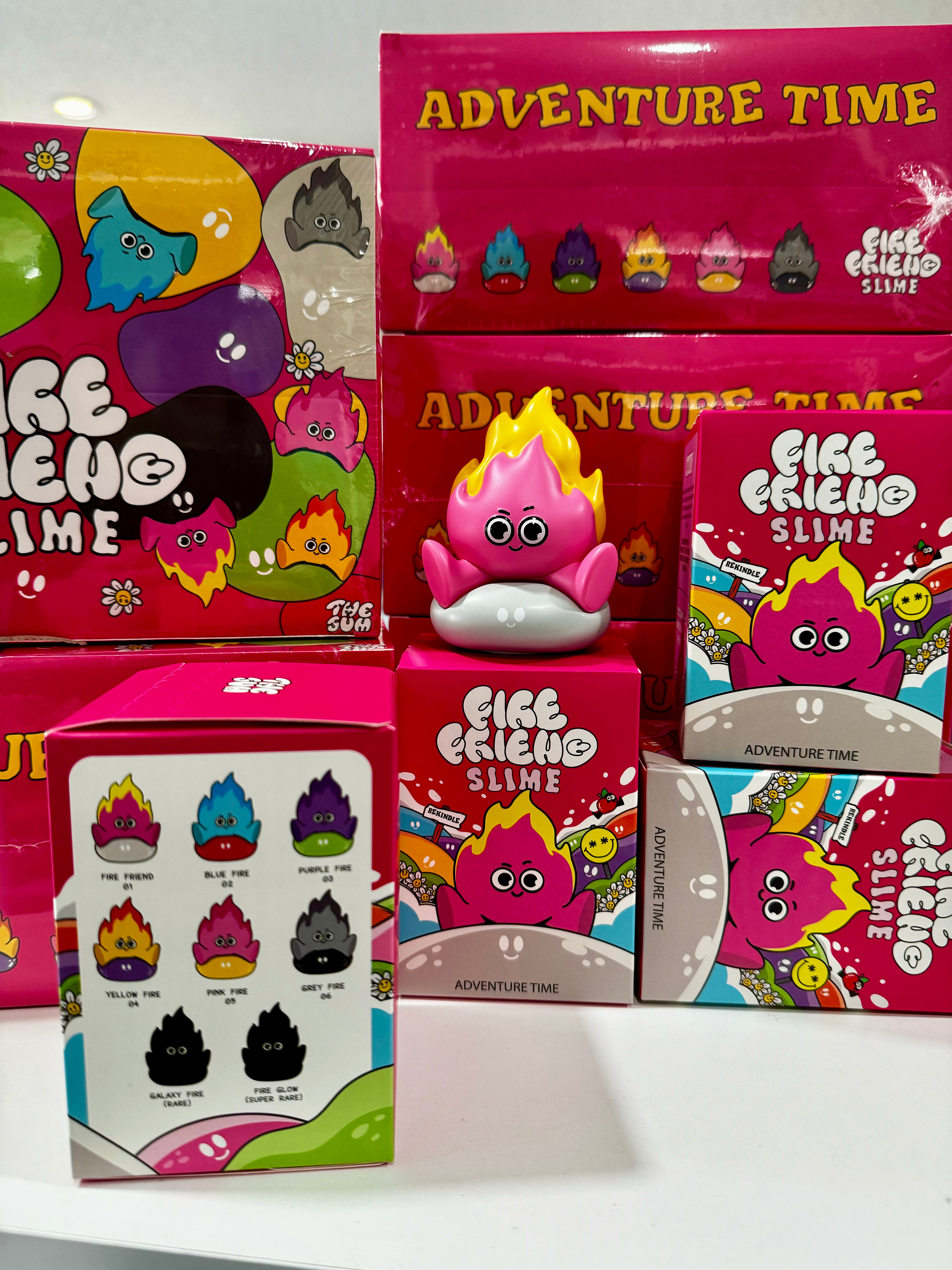 Fire Friend Blind Box Series by The Jum Thailand - Collectible Cute Animal Figures for Home Decor, Office Display & Gift Giving