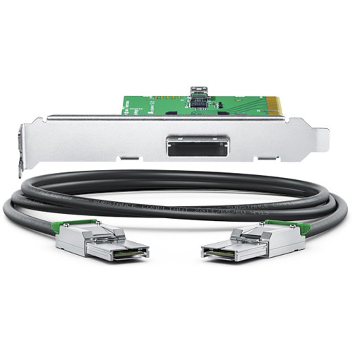 Blackmagic Design PCIe Cable Kit - High-Speed Data Transfer for Video Editing & Production | Perfect for Studio & Broadcast Workflows