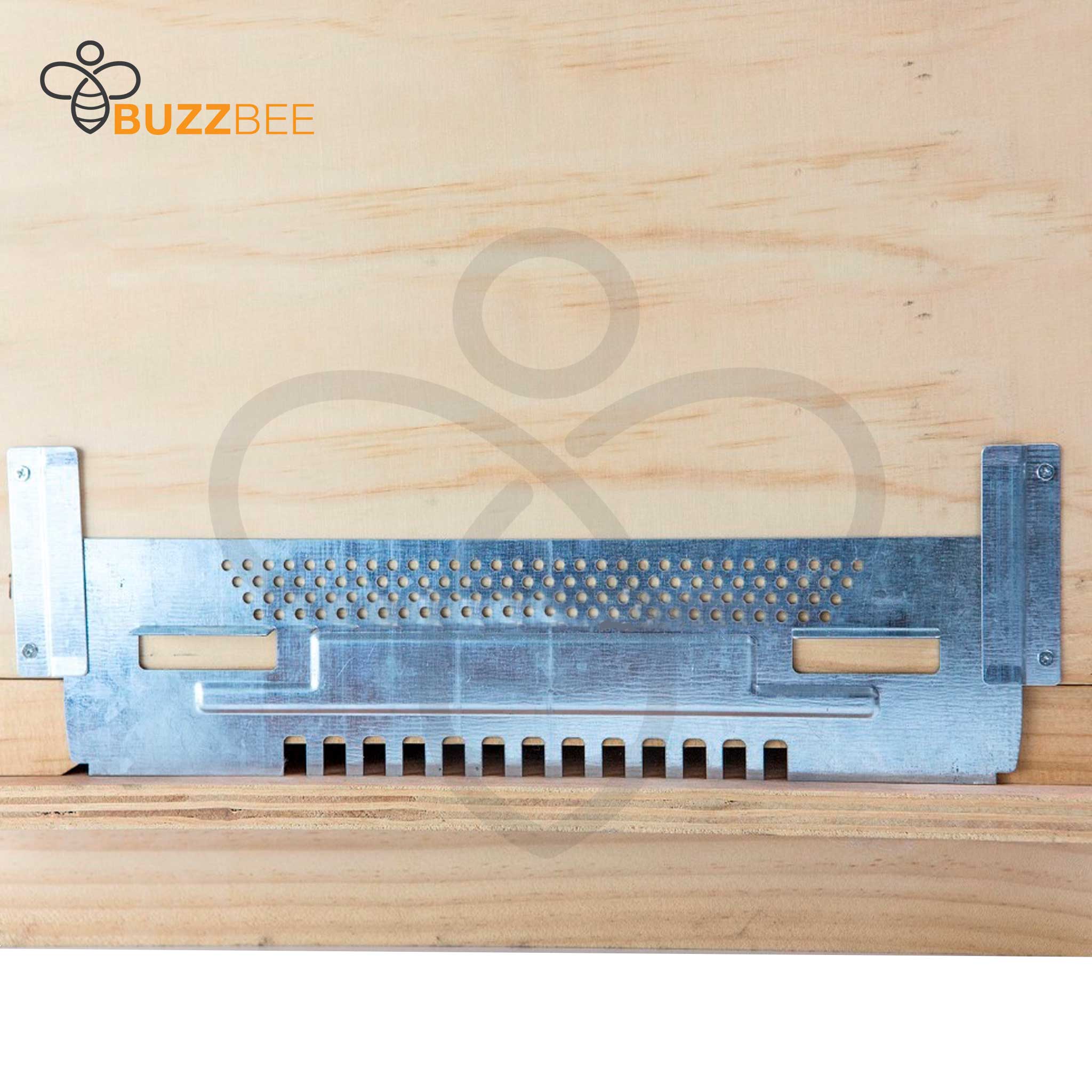 Beehive Metal Entrance Reducer with Adjustable Slider - Protect Your Hive from Pests & Regulate Temperature - Perfect for Beekeeping & Honey Production