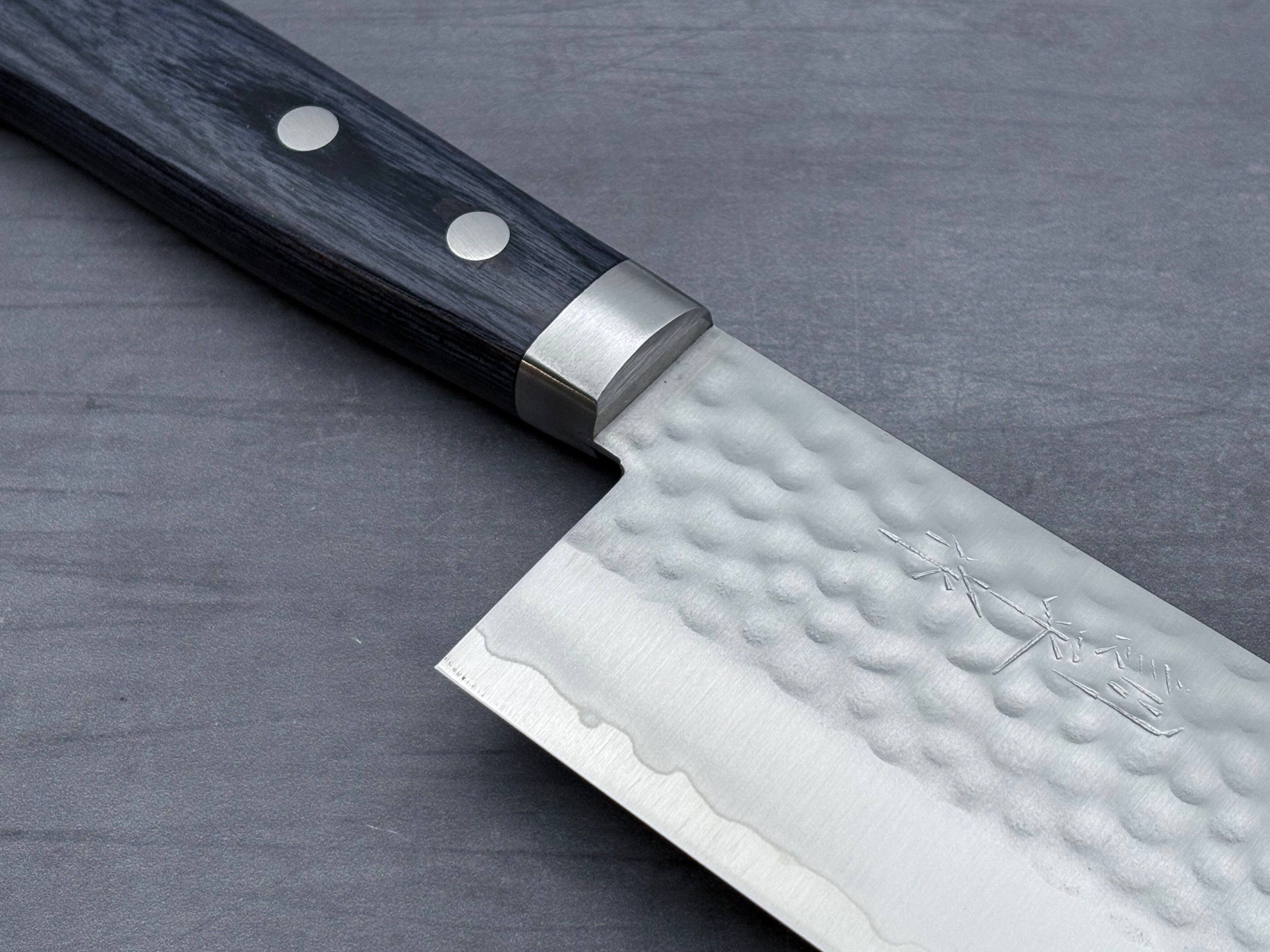 Masutani V1 Nakiri Japanese Vegetable Knife - High Carbon Stainless Steel Blade for Precise Chopping, Slicing, and Dicing - Perfect for Home Chefs and Professional Kitchens