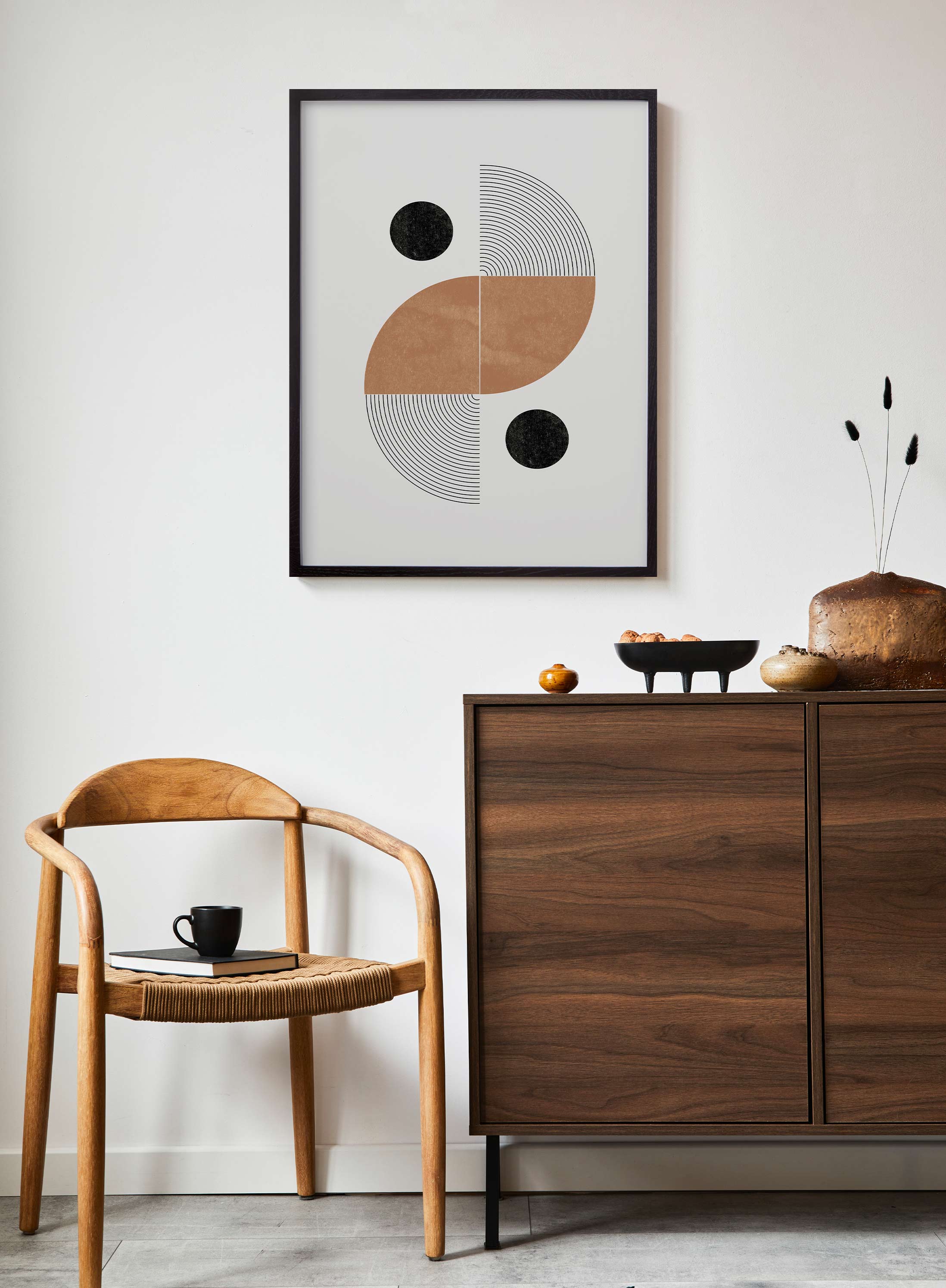 Laszlo Poster - Premium Wall Art Decor for Home & Office | Modern Abstract Canvas Prints for Living Room, Bedroom & Office Spaces