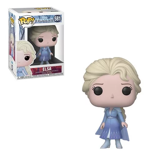 Funko Pop! Disney Frozen 2 Elsa #581 Vinyl Figure - Collectible Toy for Disney Fans, Home Decor & Gift Idea