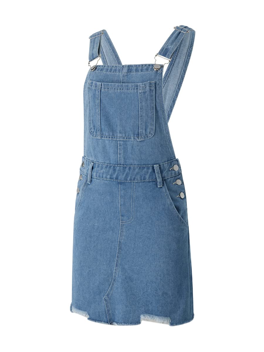 **Men's & Women's American Flag Denim Bib Overalls Shorts - Casual Jumpsuit with Pockets for Summer Outings, Festivals & Patriotic Events**