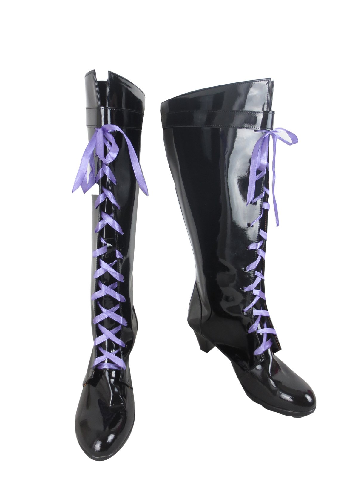 YuanCos Anime Shibuya Rin Black High Heel Cosplay Boots - Perfect for Cosplay, Halloween Costumes & Anime Conventions