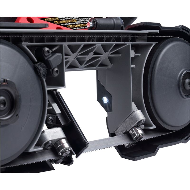 M18 FUEL 18V Lithium-Ion Brushless Cordless Compact Band Saw (Tool Only) - Perfect for Metal Cutting, Plumbing, and Electrical Work
