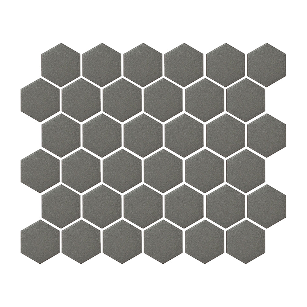 Foundry Mosaic Collection - Full Body Hexagon Iron Wall Art for Home Decor | Modern Geometric Metal Wall Sculpture | Perfect for Living Room, Bedroom & Office Decor