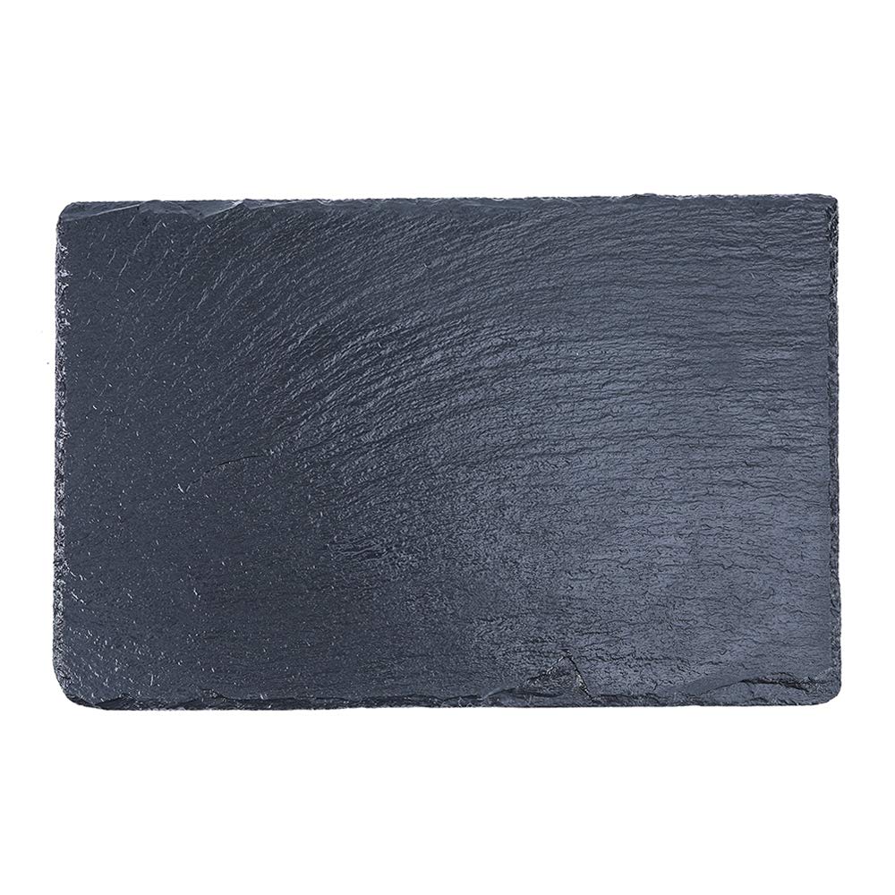 Natural Slate Cheese Board - Charcuterie Serving Platter for Appetizers, Cheese, Desserts, Tapas & Sushi | Perfect for Dinner Parties, Wine Tastings & Charcuterie Spreads