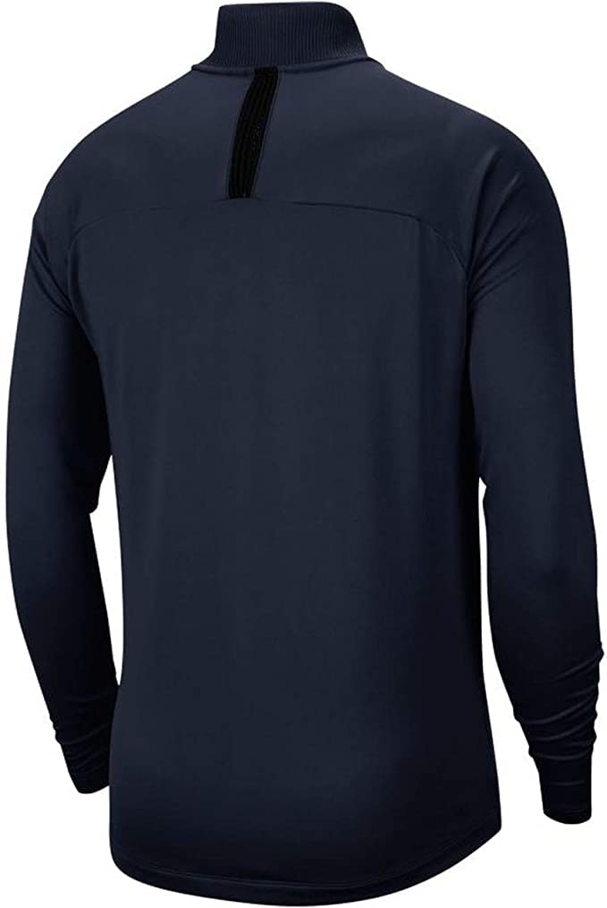 Nike Men's Dri-Fit Vapor 1/2 Zip Golf Pullover Top - Moisture Wicking, Breathable & Lightweight - Blue, Large - Perfect for Golfing, Training & Outdoor Activities