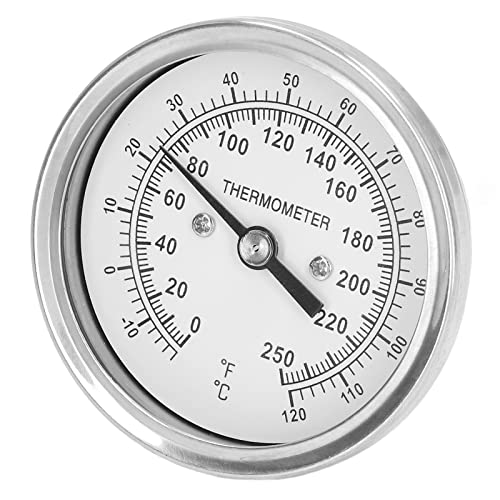 Dial -18 to 120℃ Dual Scale Oven Thermometer for Kitchen - Perfect for Baking, Roasting & Cooking