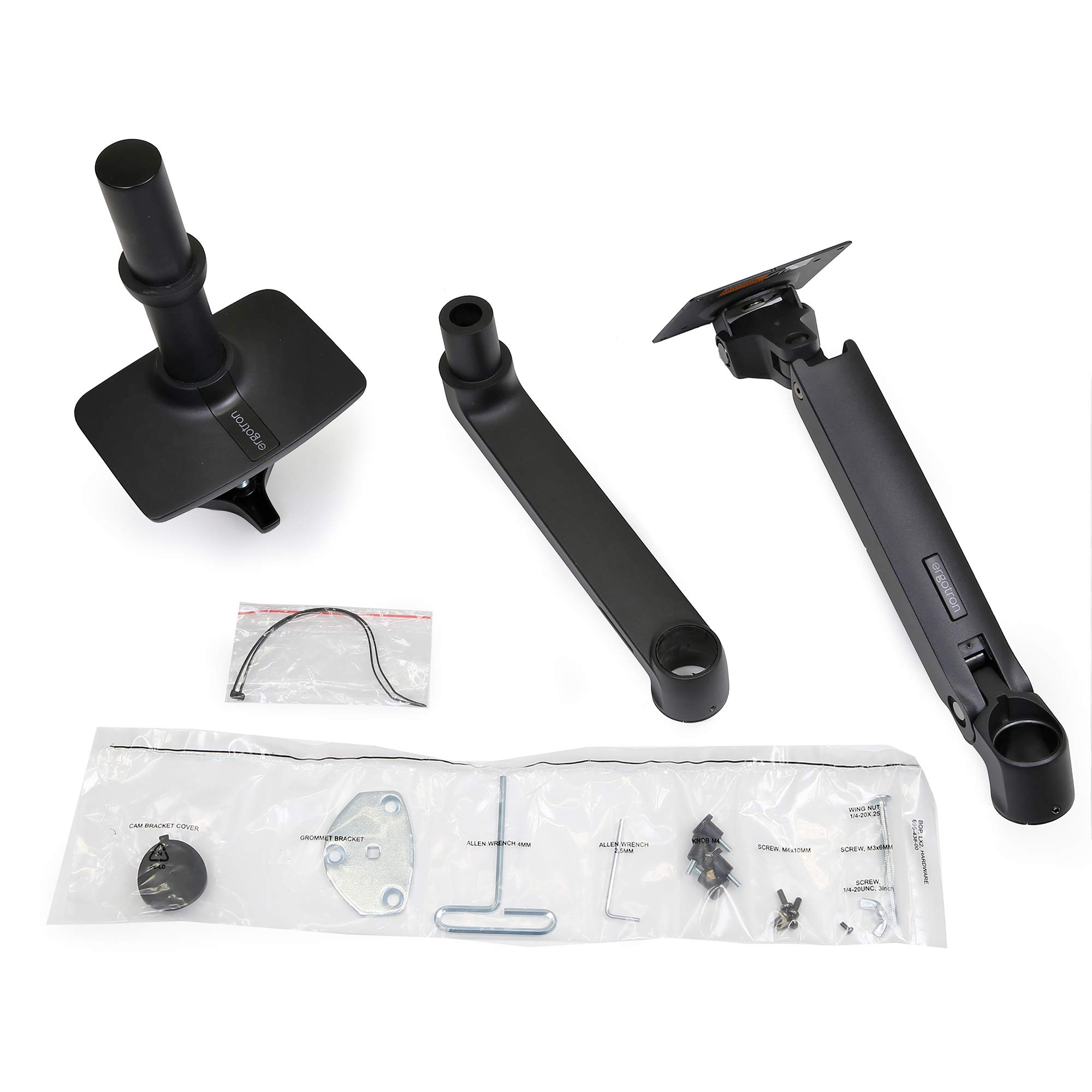 Ergotron LX Single Monitor Arm - Adjustable Desk Mount for 34