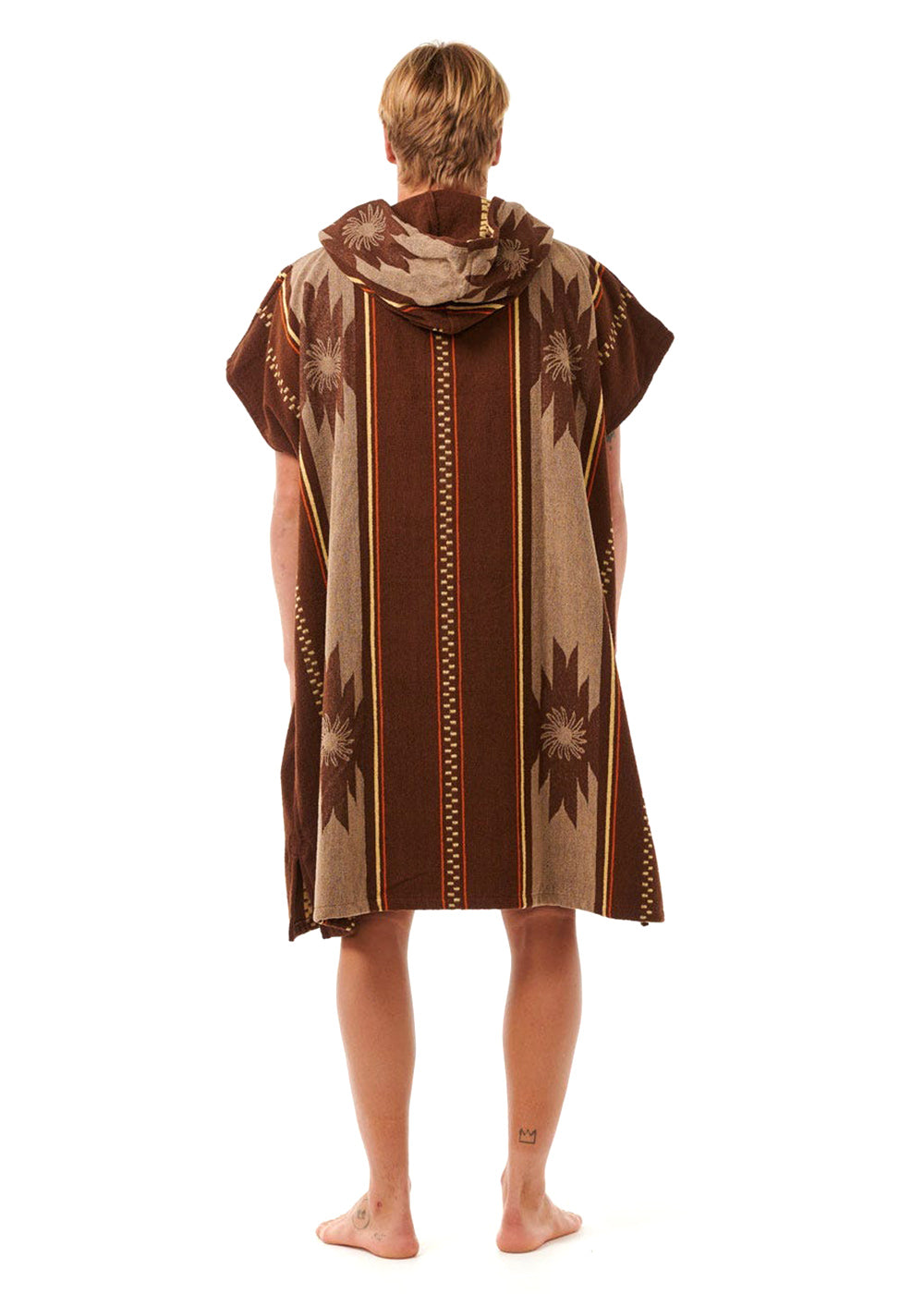 Rip Curl Men's Searchers Hooded Towel - Quick Dry Beach Towel for Surfing, Swimming & Outdoor Activities