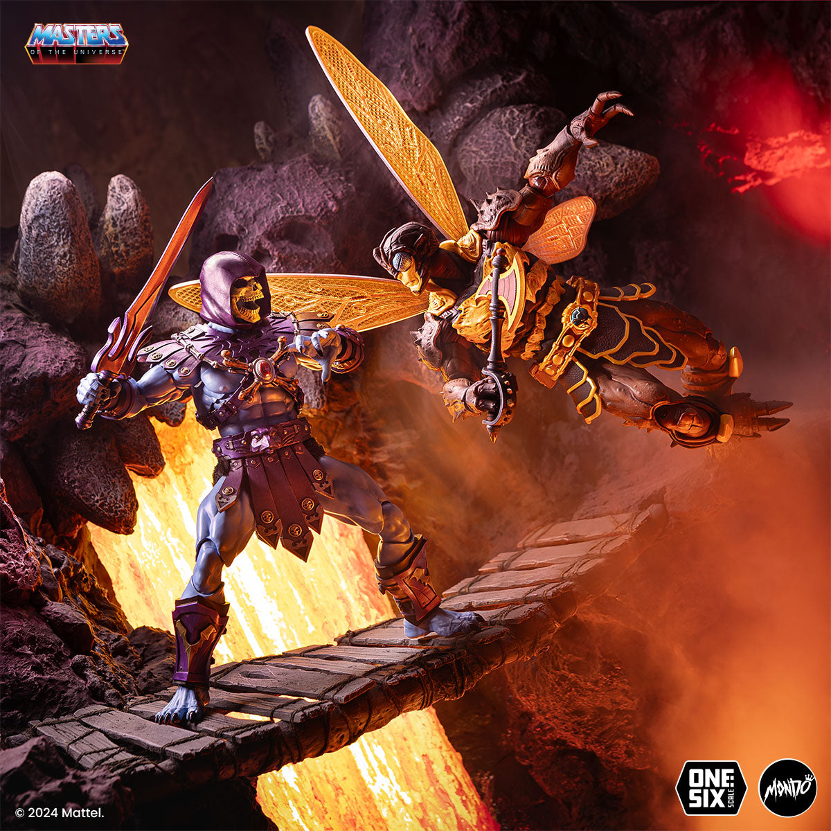 Masters of the Universe Buzz Off 1/6 Scale Action Figure - Timed Edition Collectible for Fans and Display - Perfect for Home Decor, Office Display, and Gift Giving